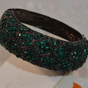 Turquoise Green Bangle Bracelet